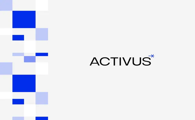 Activus geometric pattern logo, minimal, geometric, cool