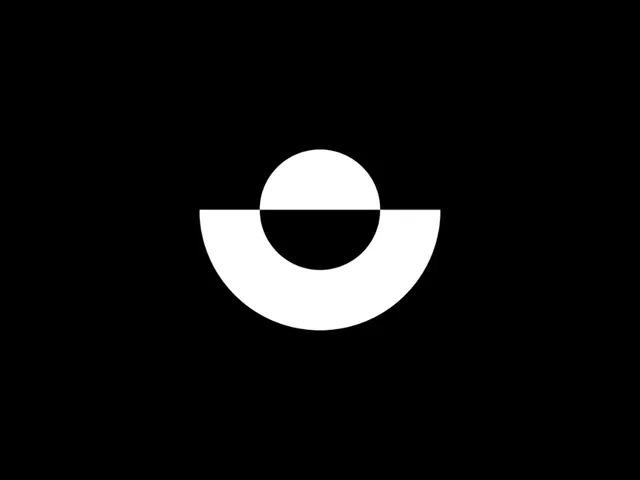 Minimal geometric logo, minimal, geometric, dark