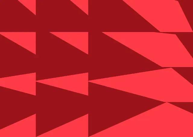 Diagonal tessellation pattern in deep red and coral, geometric, abstract, dark