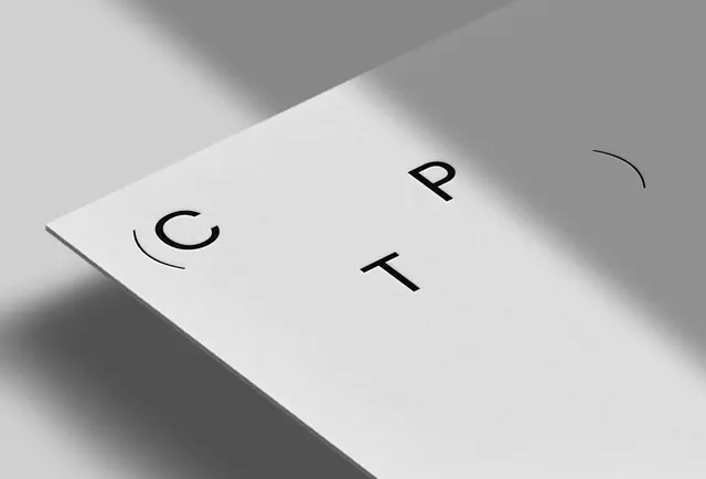 Minimalist Letterform Composition, minimal, swiss, monochrome