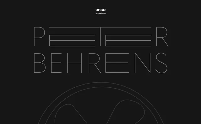Peter Behrens Wordmark