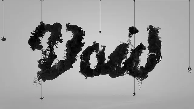 Abstract Ink Wordmark