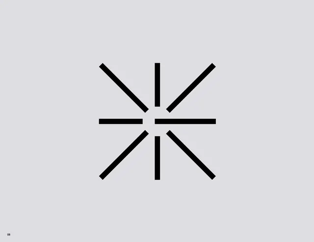 Abstract Starburst Logo