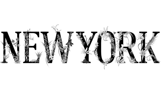 Distressed New York Wordmark