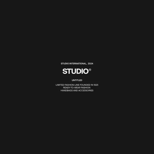 Studio International Identity, minimal, monochrome, monochrome