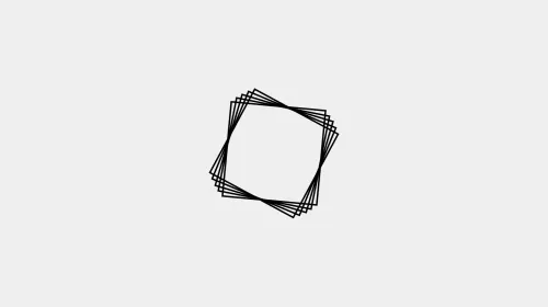 Geometric Wireframe Logo, minimal, geometric, monochrome