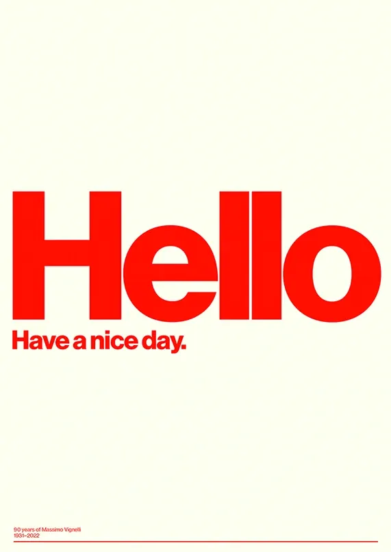 Hello Wordmark Design