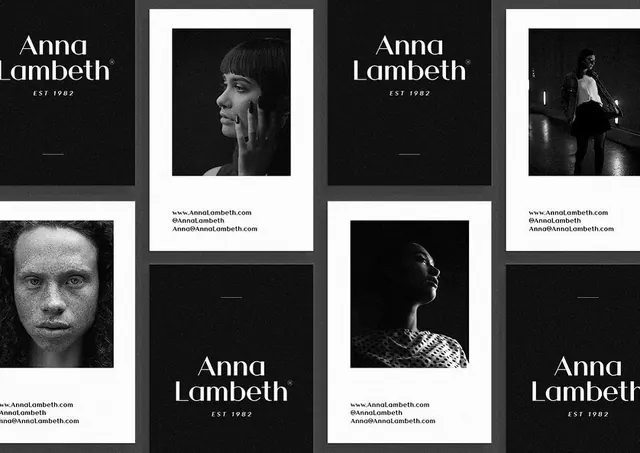 Anna Lemahdi Identity Grid, minimal, monochrome, monochrome