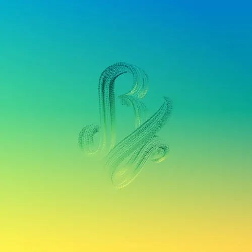 Abstract Line-Art Logo, abstract, line-art, vibrant