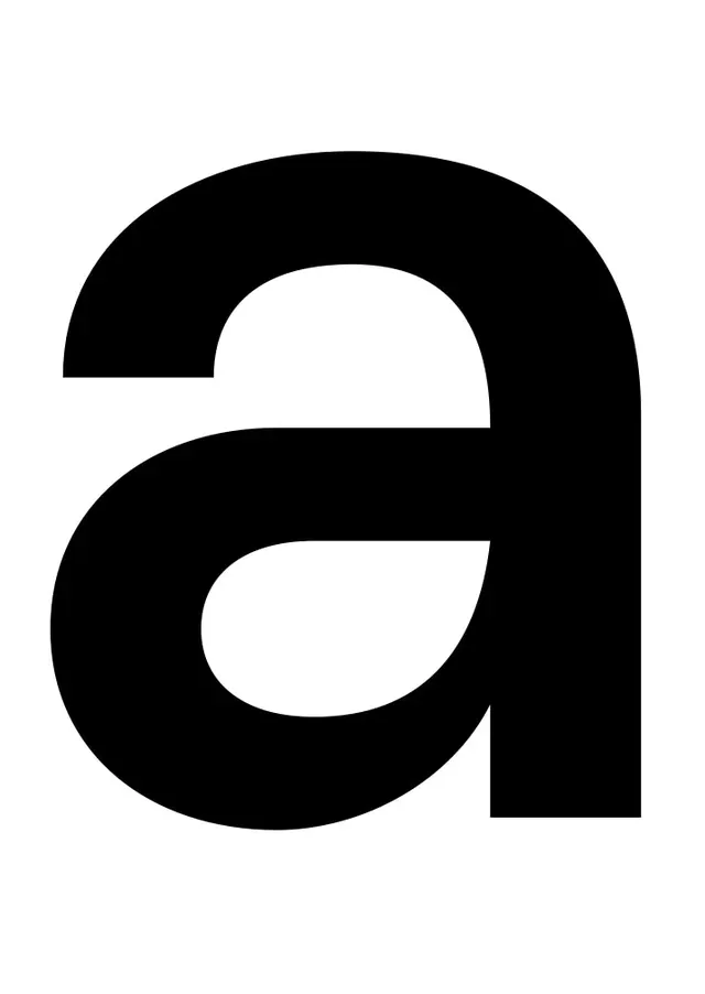 Lowercase 'a' Logotype