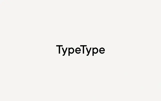 TypeType Wordmark