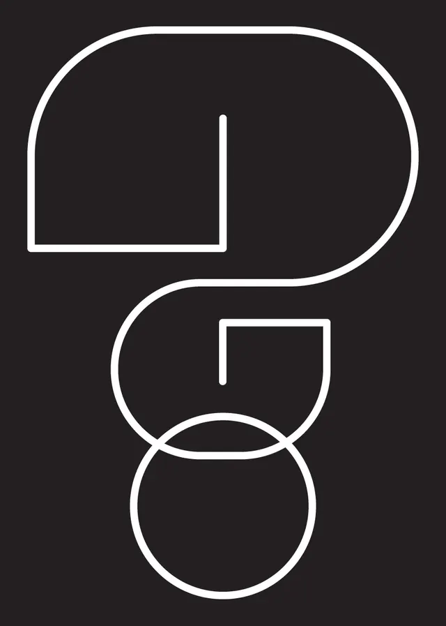 Monolinear Geometric Logo, minimal, geometric, monochrome