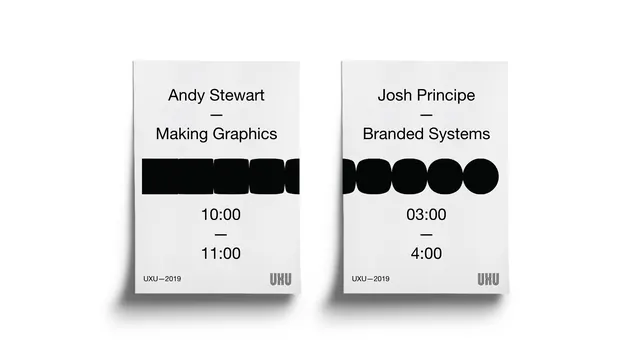 Business Card Identity System, minimal, swiss, monochrome