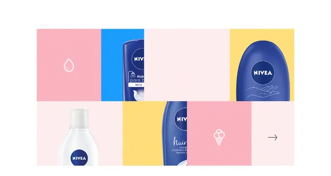 Product Packaging and Identity Layout, minimal, geometric, vibrant