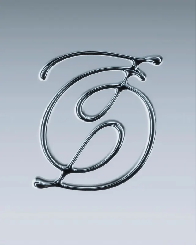 Monogram Lettermark, minimal, geometric, monochrome