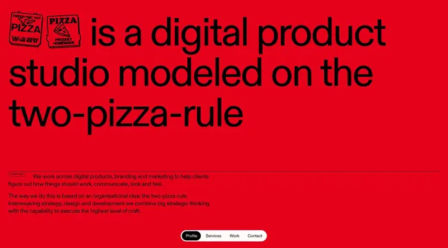 Digital Product Studio Identity, minimal, neo-brutalist, vibrant