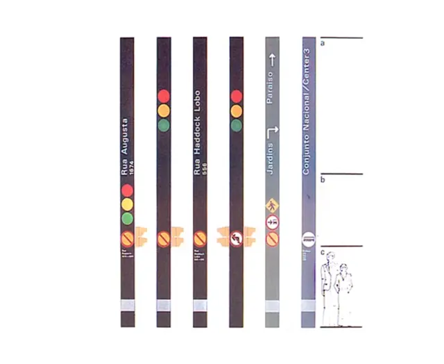 Vertical Identity System Layout, minimal, swiss, high-contrast