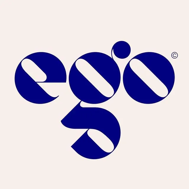Geometric Wordmark Design, minimal, geometric, high-contrast