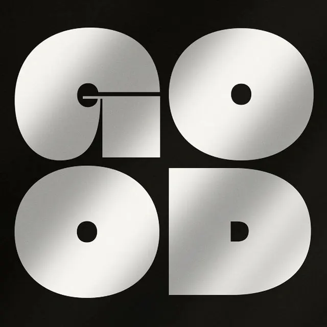 Geometric Wordmark Design, minimal, geometric, high-contrast