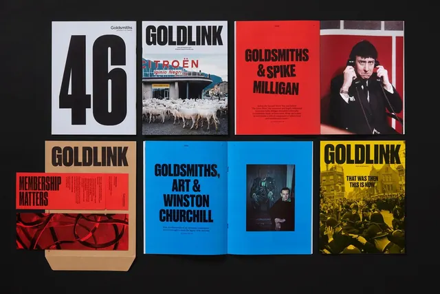 Goldlink Book Cover Collection, editorial, minimal, high-contrast