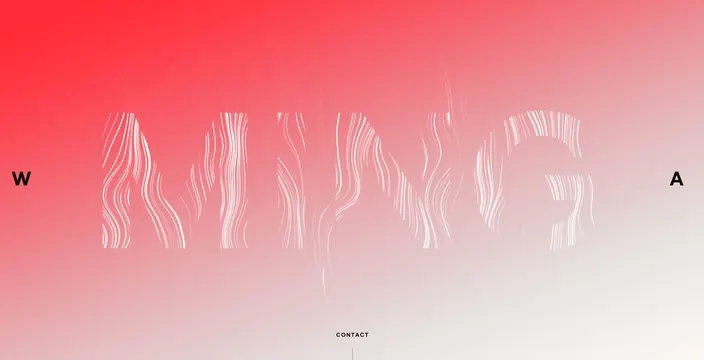 Abstract Wordmark Design, abstract, minimal, vibrant