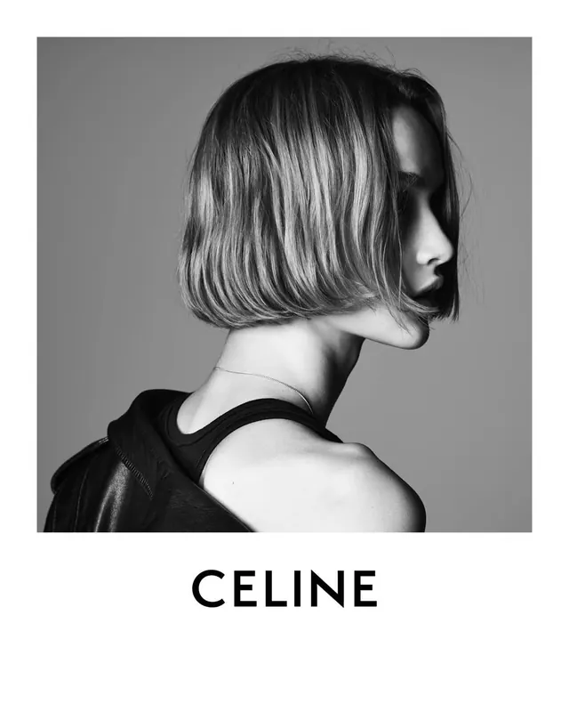 Celine Portrait Branding, minimal, luxury, monochrome