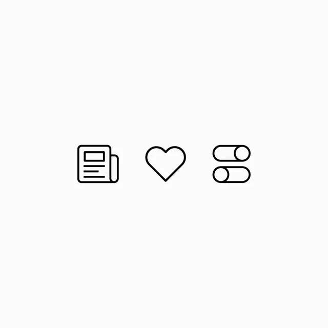 Line Art Icon Set