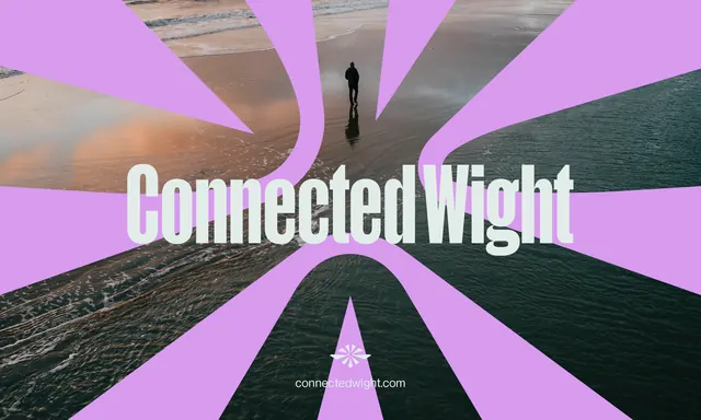 Connected Might Visual Identity, geometric, vibrant