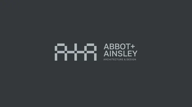 A+A logo, geometric, minimal, monochrome