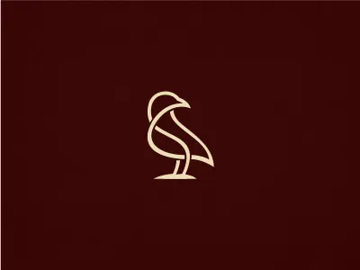 Minimal luxury logo, minimal, luxury, dark