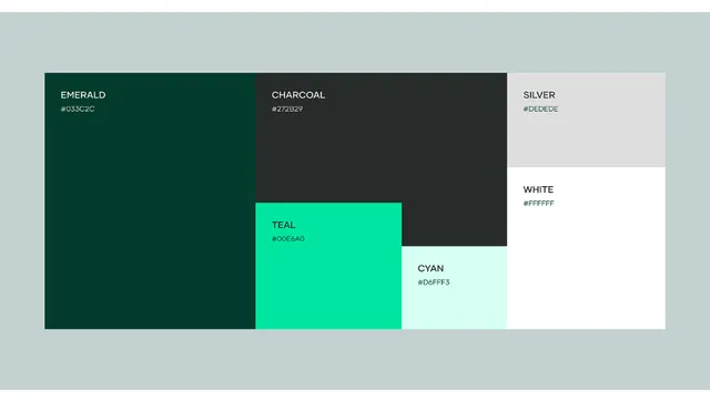 Minimal swiss identity system, minimal, swiss, dark