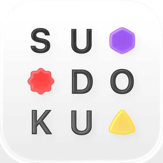 Sudoku a Day, geometric, minimal, monochrome