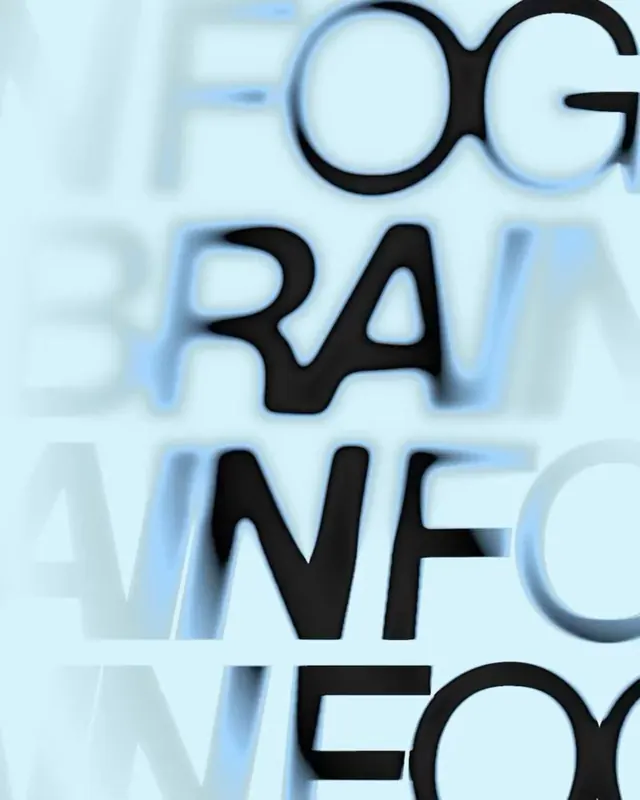 Layered sans-serif type specimen with blue glow, minimal, abstract, dark