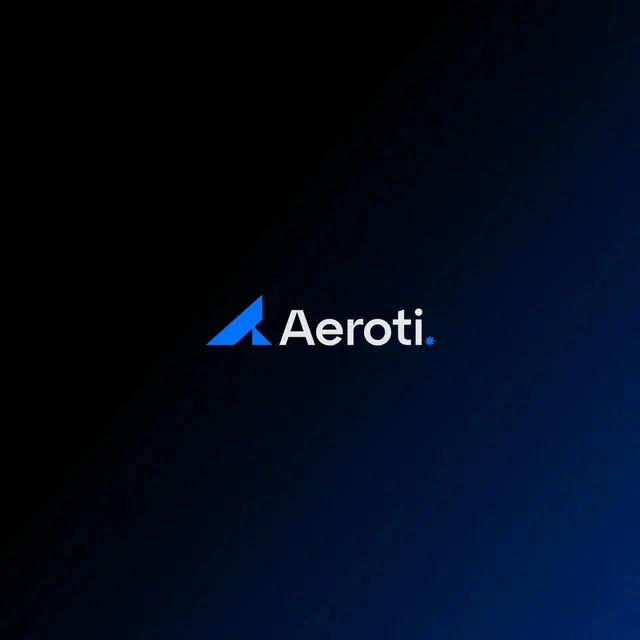 Aeroti logo, geometric, minimal, cool