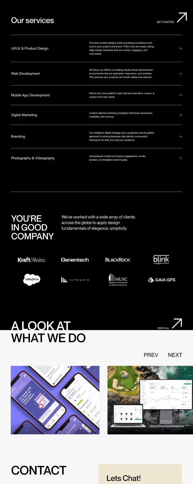 Minimalist design agency website specimen, minimal, corporate-clean, light