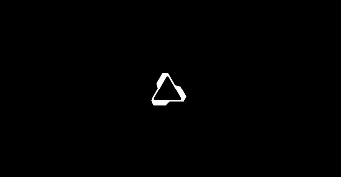 Asseta logo, geometric, minimal, light