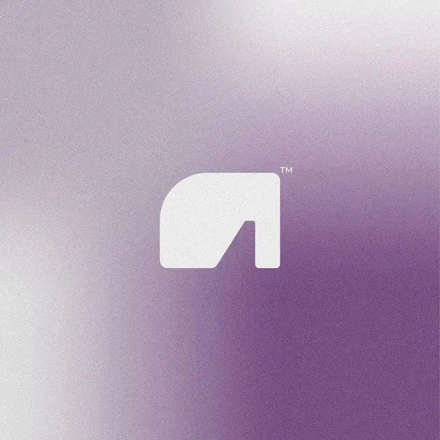 Axiom logo, geometric, minimal, light