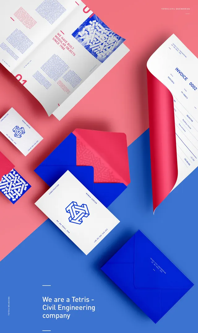 Minimal editorial identity system, minimal, editorial, light