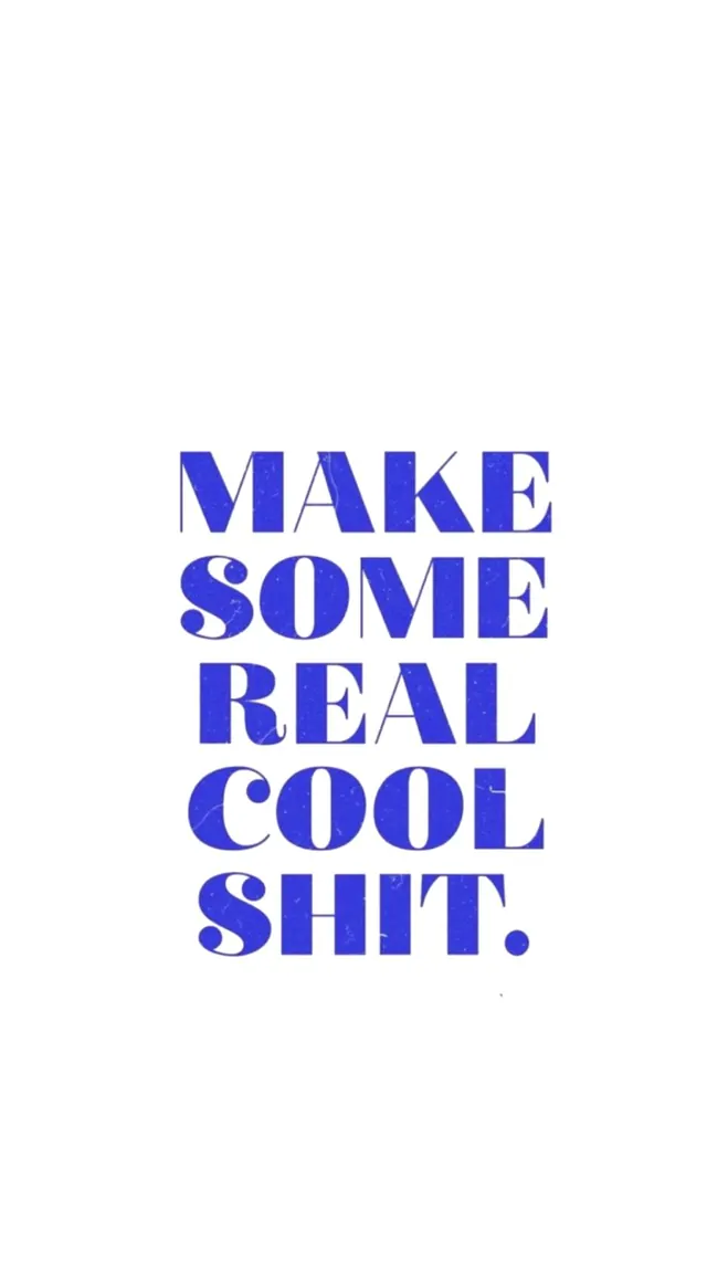 Distressed statement typography poster, minimal, editorial, light