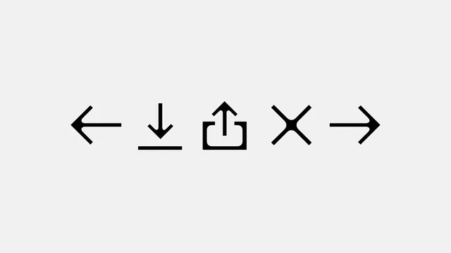 Navigation Icon Set
