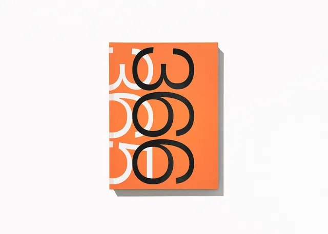 Stacked Wordmark Design, minimal, geometric, vibrant