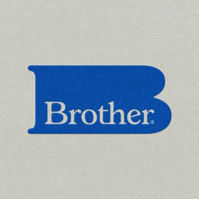 Brother Films B container mark, minimal, retro, cool