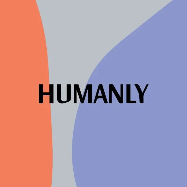 Humanly brand abstract identity, abstract, minimal, gradient