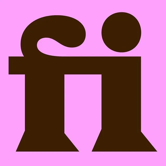 Brown silhouette duo logo, minimal, geometric, neon