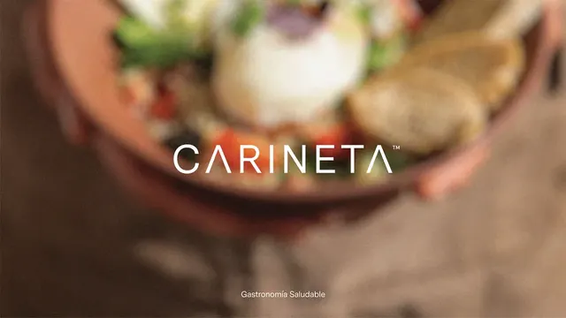 Carineta logo, minimal, light