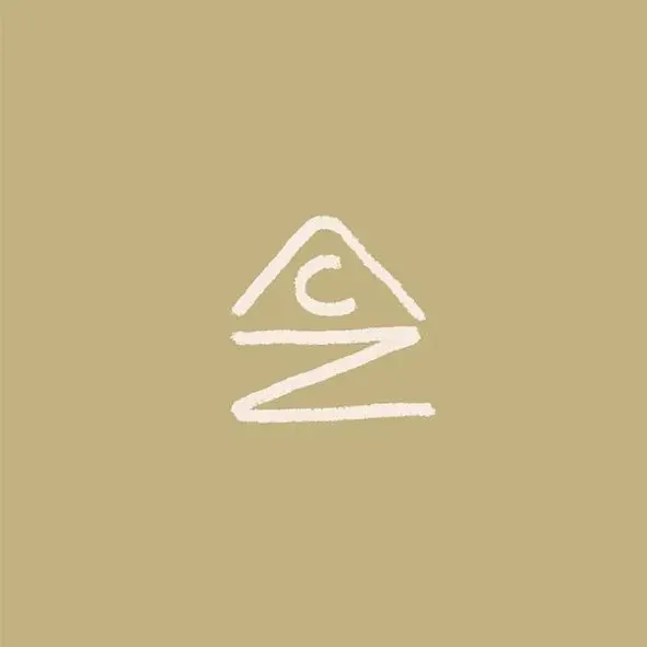Casa Zuma logo, line-art, geometric, light