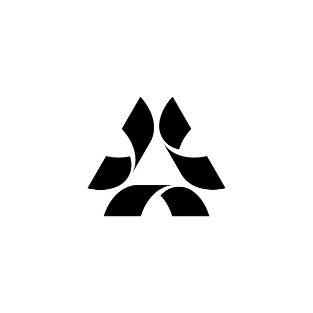 Minimal swiss logo, minimal, swiss, dark
