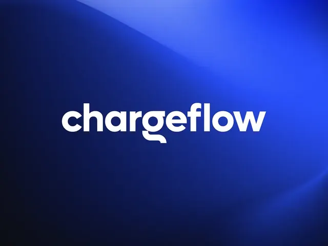 Chargeflow logo, minimal, light