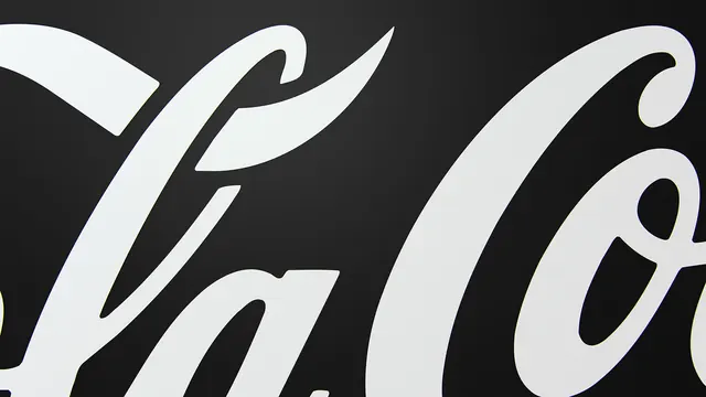Coca-Cola Wordmark Close-up