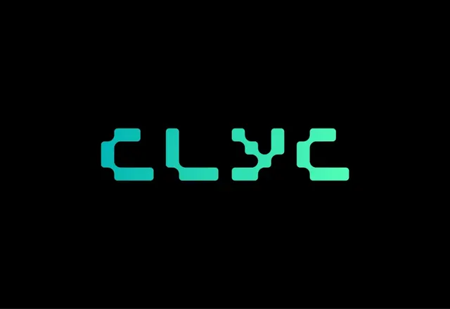 Clyc logo, geometric, minimal, cool